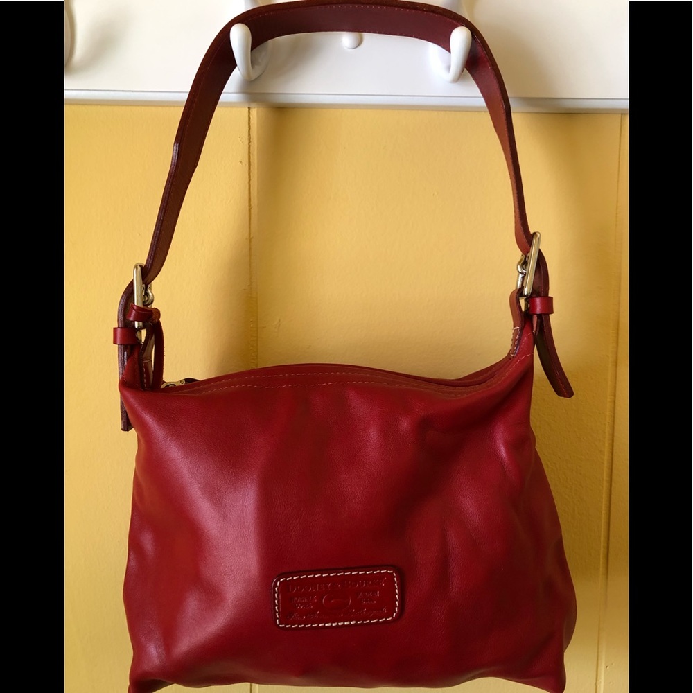 Dooney & Bourke full LEATHER satchel MINT Cond.